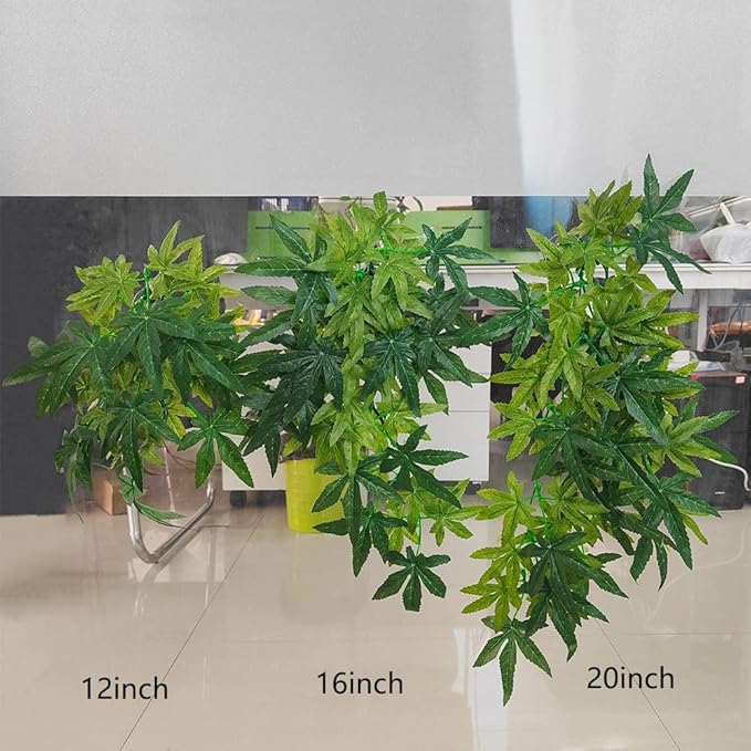 30cm/12in Aquarium Decorations Plants Artificial Fake Plastic Water Grass Plants for Fish Tank Aquarium Decor Artificial Hanging Plants
