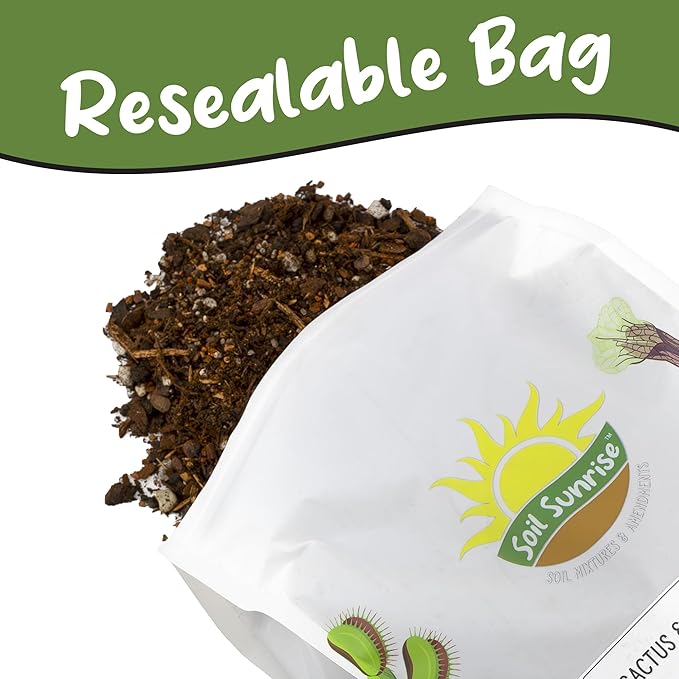 Cactus and Succulent Potting Mix (8 Quarts), Special Blend-Fast Draining and Desert-Style Gritty