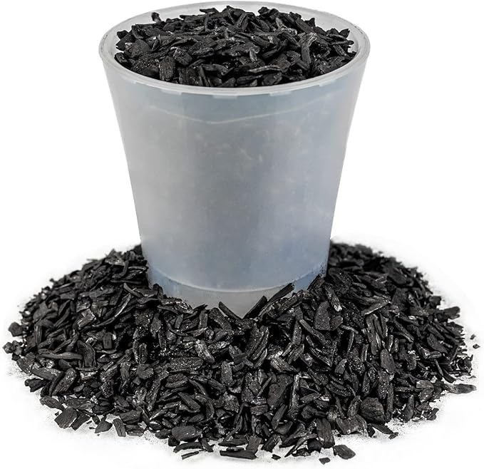 GARDENERA Horticultural Charcoal for Indoor Plants [5-Quart Bag] Black Diamond Soil Amendment for Orchids, Terrariums, and Gardening