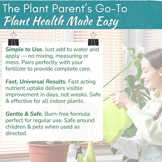 Root Rot Repair for Houseplants – Recovery Drops Root Supplement for Overwatering or Shock | Heals Roots, Prevents Brown Spots & Dropping Leaves (8 oz)