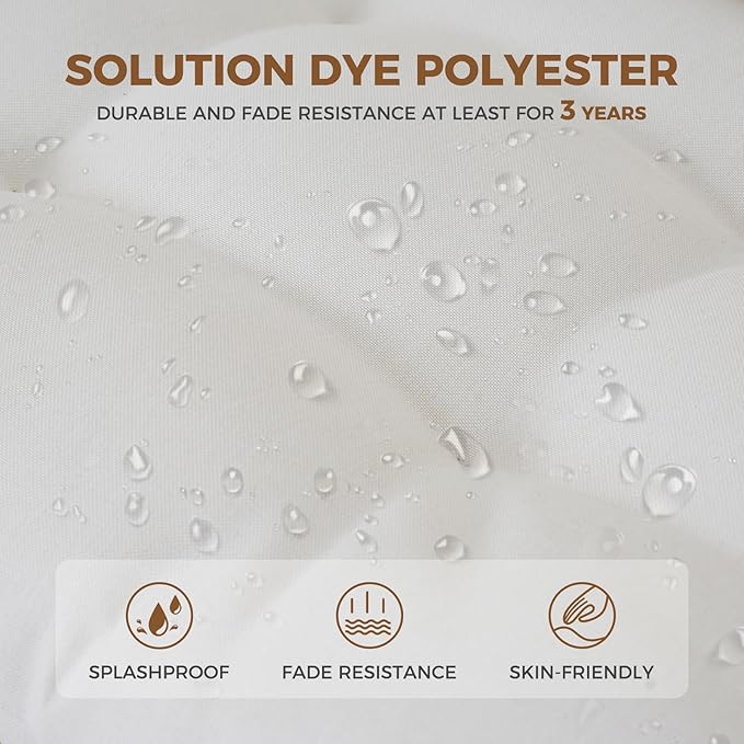 Grand patio 3-Piece Outdoor Furniture Set - Wicker Sofa with Thick Beige Cushions, Patio Coffee Table, Perfect for Porch, Backyard, Balcony, Garden