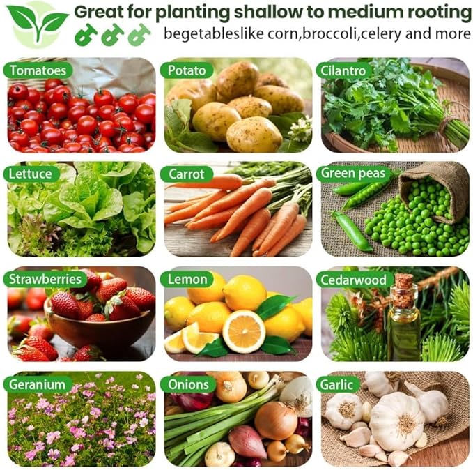 FRIZIONE 3pcs Galvanized Raised Garden Bed Outdoor,Above Ground Garden Bed for Vegetable,Metal Raised Beds for Flower,Steel Raised Beds for Gardening - 36x18 inch