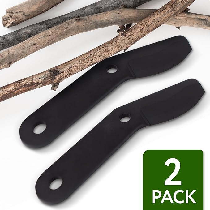 IMPRESA Lopper Replacement Blades - 2 Pack, Compatible with Fiskars PowerGear 25"/31" & PowerGear 2 27"/32" - Bypass Lopper Blades - PTFE-Coated for Gardening Tools - Ambidextrous with Storage Bag