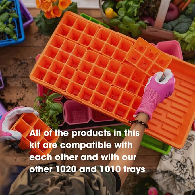 Bootstrap Farmer Ultimate Seed Starter Kit Multicolor for Indoor Seed Starting, Propagating, Germinating