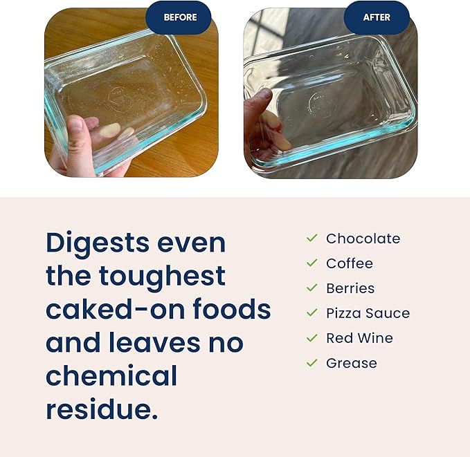 Truly Free Dishwasher Detergent Powder | Natural Dish Detergent, Dishwasher Soap | Plastic Free, Plant-Based, Clean, Heavy Duty Hard Water Stain & Grease Remover | Fragrance Free | 12.5 oz (Pack of 3)