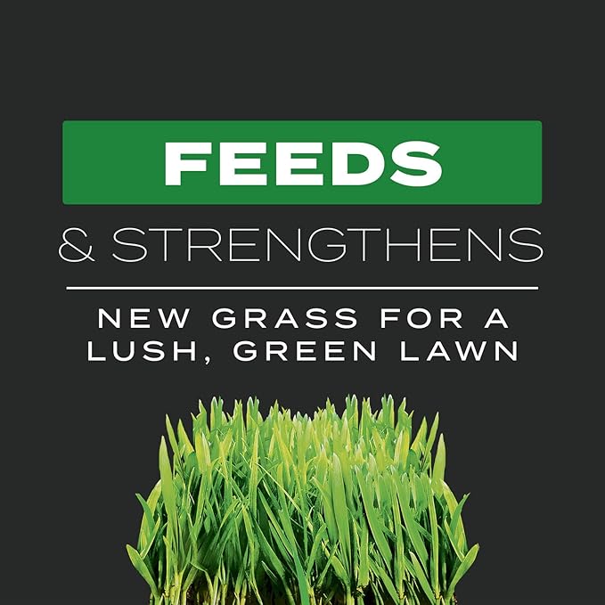 Scotts Turf Builder Triple Action Built For Seeding - Weed Preventer and Fertilizer for New Lawns, 1,000 sq. ft., 4.3 lbs.