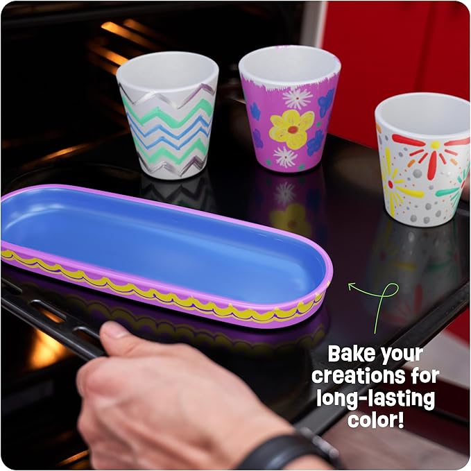 Dan&Darci Paint & Plant Stoneware Flower Gardening Kit - Gifts for Girls & Boys Ages 6-12 - Kids Arts & Crafts Project Birthday Gift, STEM Activity for Age 6, 7, 8, 9, 10, 11 & 12 Year Old Girl (2)