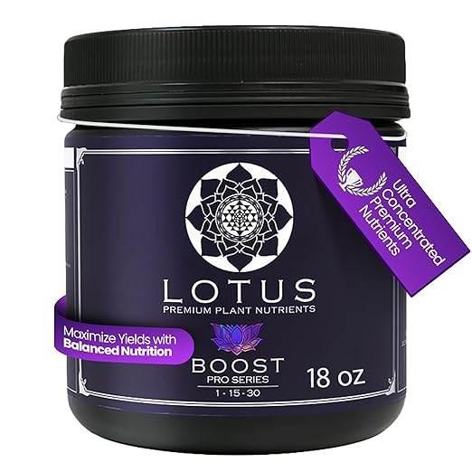Boost Pro Series - Bloom Booster & Yield Enhancer: Premium Plant Nutrients for Indoor/Outdoor Grows - Soil, Hydroponic, Coco Coir - 18 oz