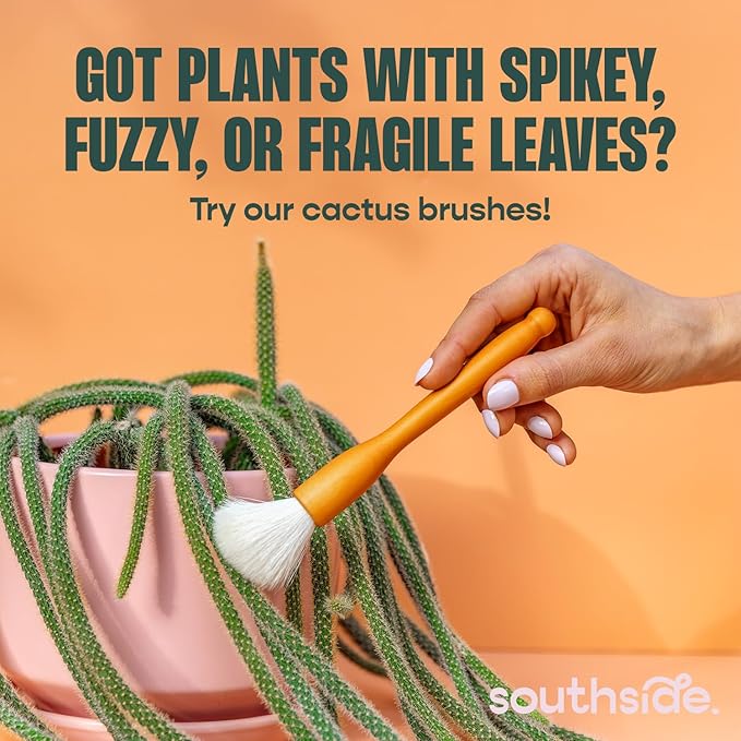 Plant Cleaning Wipes by Southside Plants - Gentle, Plant-Based Wipes for Shiny Leaves and Better Photosynthesis - Unscented, Extra Thick Waffle Weave Leaf Wipe for Indoor & Outdoor Plants - 80 Ct