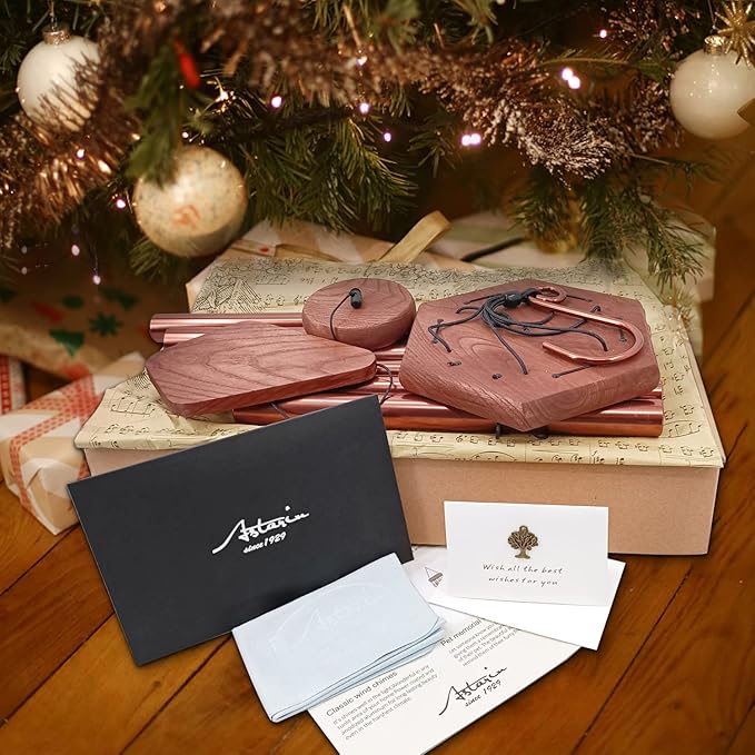 Wind Chimes for Outside, Wind Chimes Outdoor, Windchimes with 6 Tubes for Wedding,Mother's Day and Other Holidy Gifts