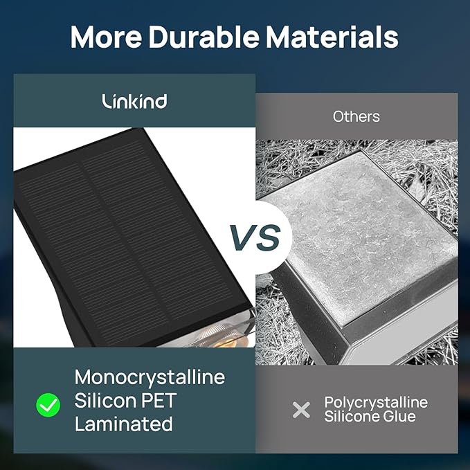 Linkind RGB Halloween Solar Lights Outdoor Waterproof IP67 StarRay Color Changing Spot Lights Outdoor for Yard Garden Pathway Holiday Christmas Decorations (Multicolor, 4 Pack)