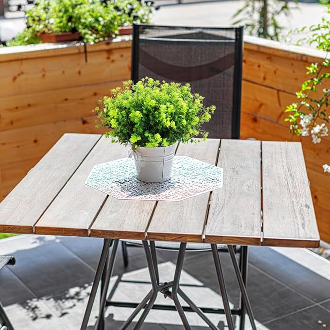 RECUTMS Artificial Outdoor Flowers Artificial Greenery Artificial Plant Bundles Spring Greenery Outdoor Plants Artificial UV Resistant for Porch Artificial Eucalyptus Stems,10 Pcs(Green)