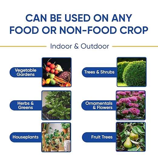 GrowSafe Bio-Pesticide, Organic and Natural Miticide, Fungicide and Insecticide (33.8 fl.oz)