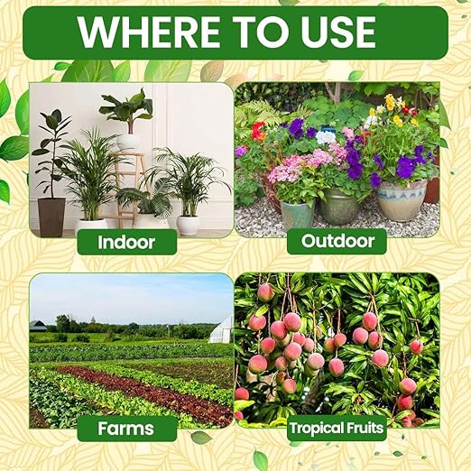 EZ-GRO House Plant Fertilizer 15-30-15, Indoor Plant Food - Concentrated Liquid Fertilizer with High Phosphorus | Liquid Plant Food for Houseplants | Specially Made for The Nutrition of Indoor Plants