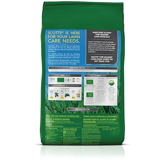 Scotts Turf Builder Lawn Food, Fertilizer for All Grass Types, 5,000 sq. ft., 12.5 lbs. (2-Pack)