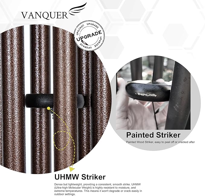 Large Wind Chimes for Outside Deep Tone - 48'' Wind Chimes Outdoor Clearance, Deep Tone Windchimes Outdoors, Memorial Gift, Sympathy Gift, Garden Patio Yard, Home Décor