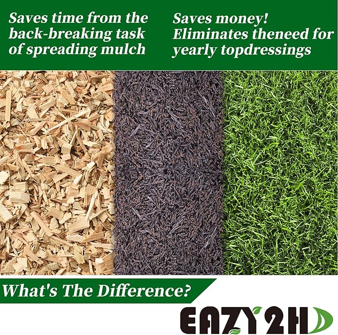 Black Rubber Mulch for Landscaping 120in L x 4.5in W Recycled Garden Edging Border Mat Natural Looking Permanent Garden Mulch Barrier for Plants Vegetables & Flowers 15 U-Shaped Steel Stakes