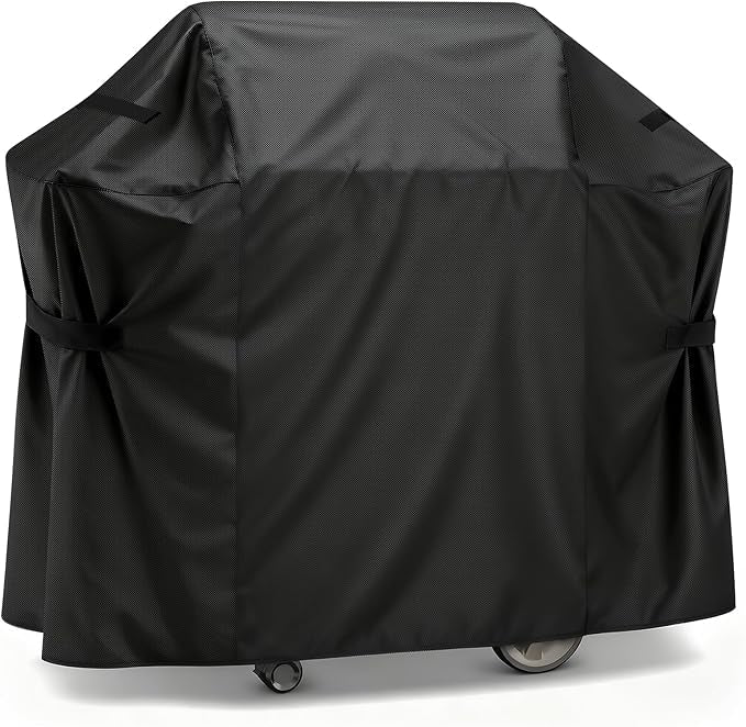 LBTING Grill Cover, 48-inch Heavy Duty 300D Oxford Waterproof Windproof UV Resistant BBQ Gas Grill Cover for Outdoor Barbecue Fit Most Brands Weber, Brinkmann, Char Broil, Holland