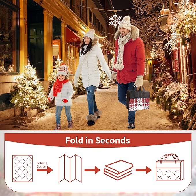 GENIMO Christmas Outdoor Rug for Patio, 5'x8' Waterproof Reversible Plastic Straw Rugs, Lightweight RV Camping Mat for Camper, Balcony, Deck, Backyard, Picnic, Red & White