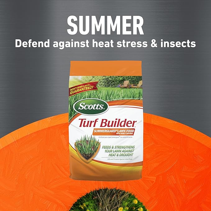 Scotts Turf Builder 4-Bag Bundle for Small Lawns with Halts Crabgrass Preventer, Weed & Feed5, SummerGuard and WinterGuard