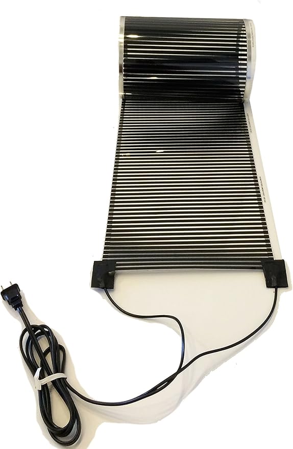 RHS Propagation Heat Mat, Spill Proof Seedling Pad, Heated Film Technology, Plant Germination Heating System, Durable Made in USA, Seed Starter 11" x 60" inches, Grow Beautiful Plants