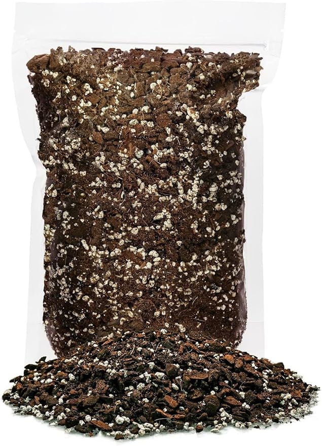 Gardenera Premium Swiss Cheese Plant Potting Mix - Monstera Deliciosa Blend for Optimal Nutrients and Drainage for Healthy Growth - 2 Quart