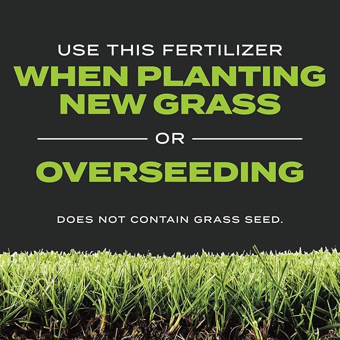 Scotts Turf Builder Triple Action Built For Seeding, Weed Preventer and Fertilizer for New Lawns, 4,000 sq. ft., 17.2 lbs.