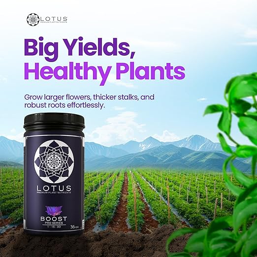 Boost Pro Series - Bloom Booster & Yield Enhancer: Premium Plant Nutrients for Indoor/Outdoor Grows - Soil, Hydroponic, Coco Coir - 36 oz