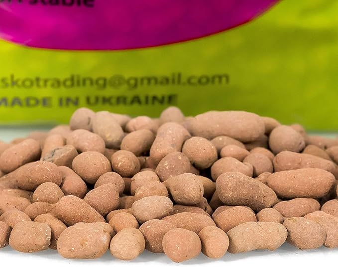 Gardenera Expanded Clay Pebbles for Plants – 4mm-16mm LECA Balls | 100% Natural Hydroton Clay for Drainage, Hydroponics, Aquaponics, Terrariums, Orchids & Indoor Plant Growing Medium - 20 Quarts