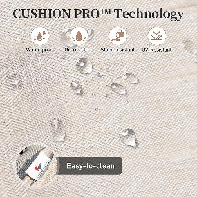 Patio Furniture Set with Firepit Table, Metal Outdoor Patio Furniture, 2 Rocking Chairs, 3 Seater Sofa, 2 Ottomans with 5.75" Extra Thick Cushion and Gas Firepit Table for Backyard