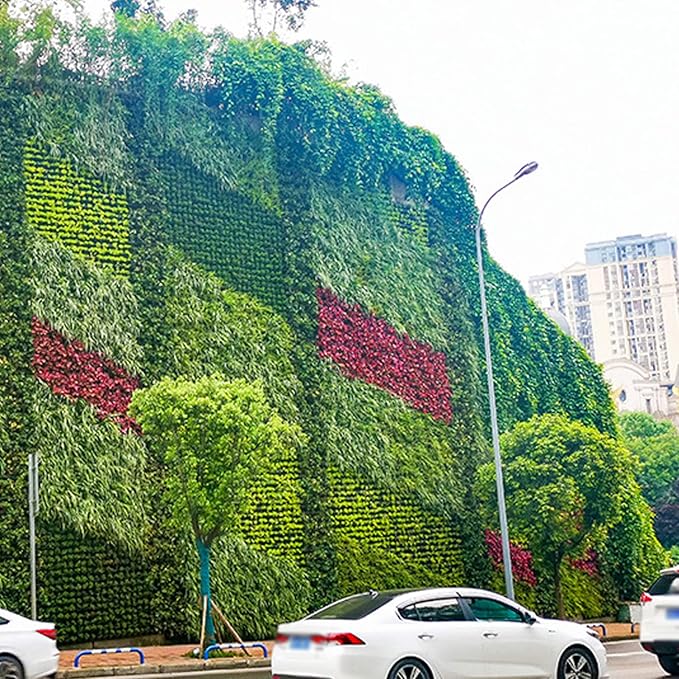 Self Watering Wall Planter with 3 Pots, Vertical Garden Planter for Indoor Plants, Mounted planters Hanging Flower Herbs Vegetables, Wall Garden for Home