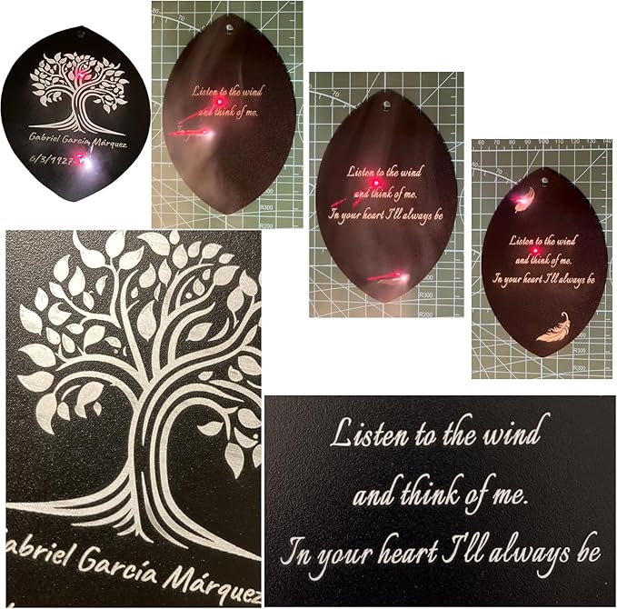 Custom Outdoor Wind Chimes, Deep Soothing Melody Wind Chime, Personalized Tree of Life Wind Chimes, Commemorating Gifts Home Decor Outdoor Garden Yard Decoration Gifts