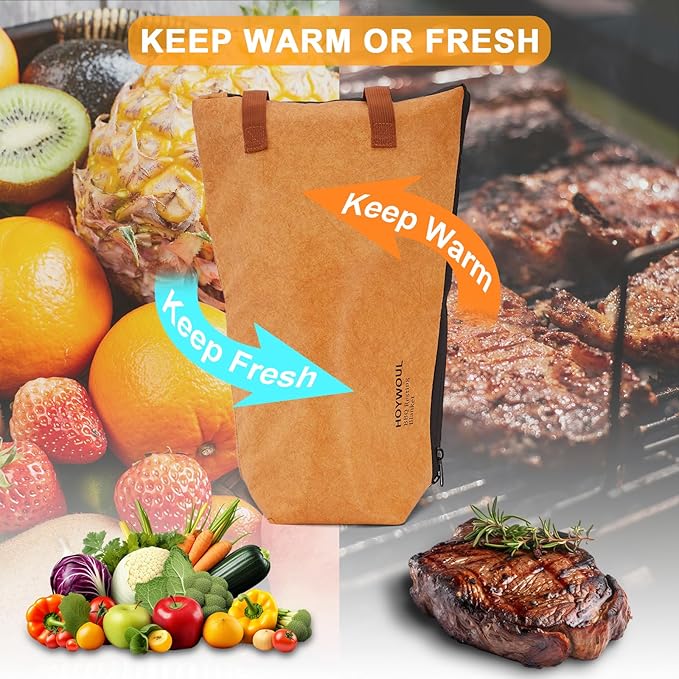 BBQ Blanket for Resting Meat, 18" Reusable Smoke Grilling Resting Bags, Large Capacity Meat Resting Blanket for Brisket/Pork Shoulders/Turkeys, Gifts for Men BBQ Lovers (Regular 18in)