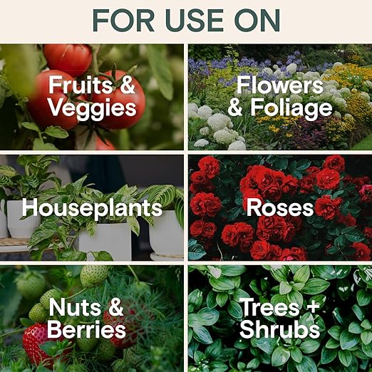 Organic Plant Food – Liquid Fertilizer for Indoor & Outdoor Plants, Nutrient-Rich Formula for Growth & Protection, Houseplant & Garden Fertilizer, Liquid Concentrate for Healthy Foliage & Strong Roots