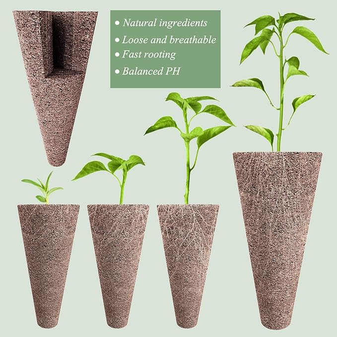 126 Piece Hydroponic Pods Kit: Grow Anything with 30 Grow Sponges, 30 Baskets, 30 Domes, 30 Labels, 4 A&B Plant Food, 1 Tweezer - Compatible with All Hydroponics Brands