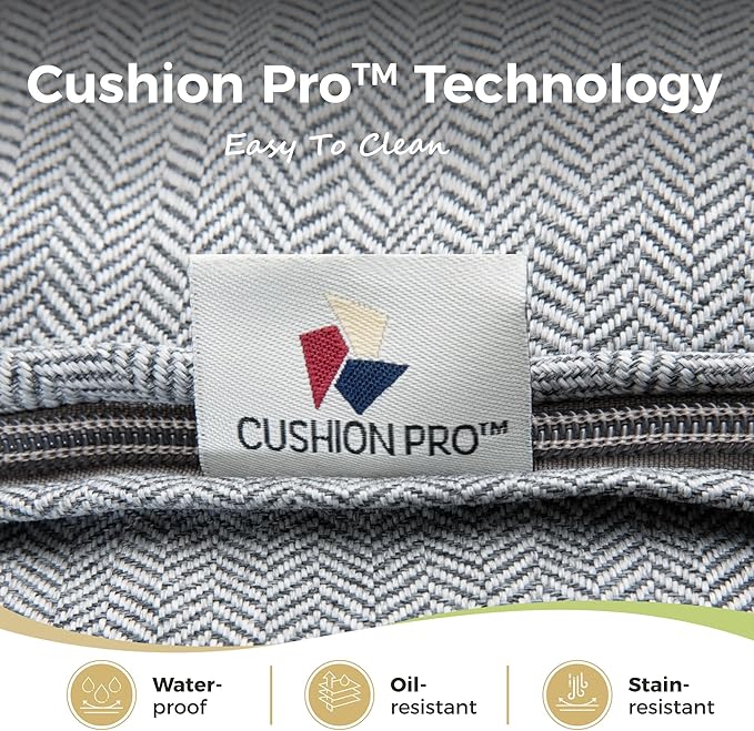 6 Piece Patio Furniture Set, 2 x Fixed Chair, 2 x Swivel Chair, 1 x 3-Seat Sofa with Marbling Coffee Table, 7 Seats Outdoor Conversation Set for Lawn Garden Backyard, Light Gray