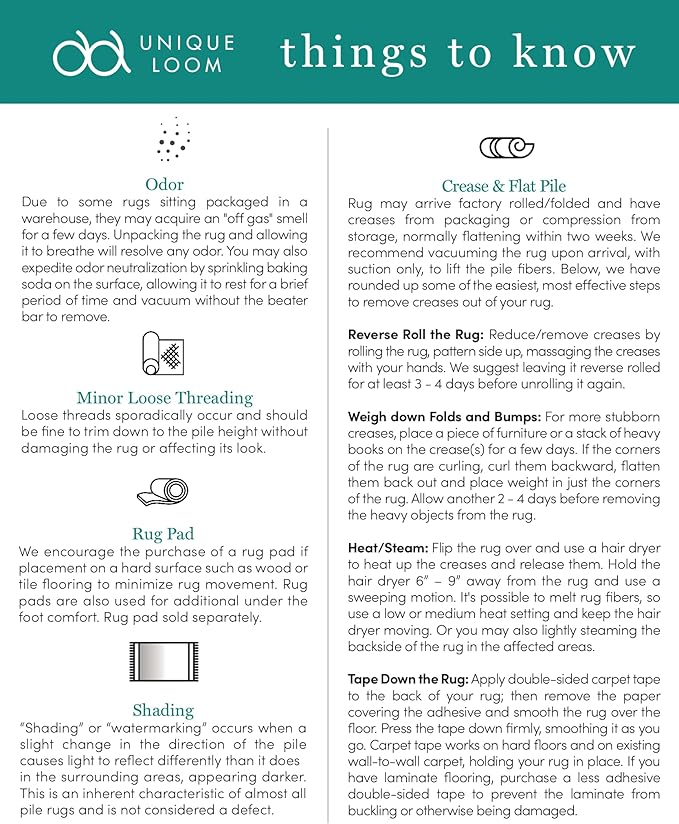 Unique Loom Outdoor Solid Collection Area Rug (6' 1" Square Light Brown/Ivory)