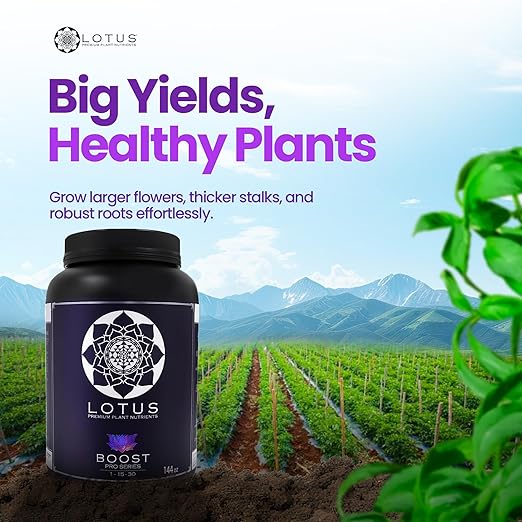 Boost Pro Series - Bloom Booster & Yield Enhancer: Premium Plant Nutrients for Indoor/Outdoor Grows - Soil, Hydroponic, Coco Coir - 144 oz