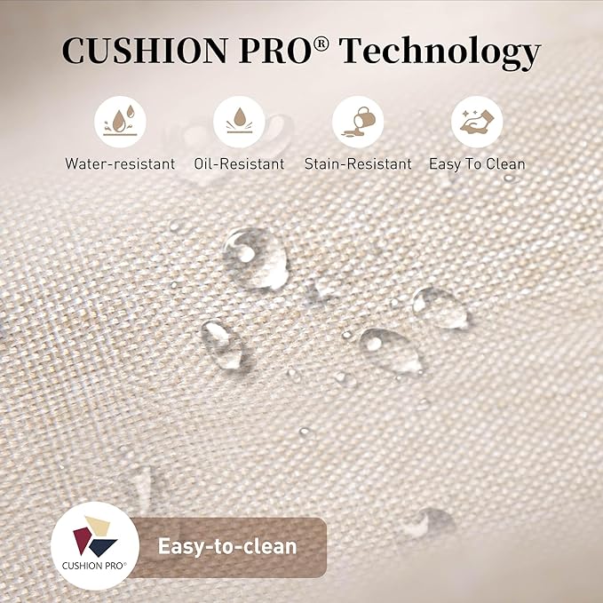 6 Pieces Patio Furniture Set with Swivel Chairs, High Back Wicker Rattan Sofa with Extra Thick Cushion and Coffee Table, Outdoor Conversation Set for Garden Backyard Deck,Beige