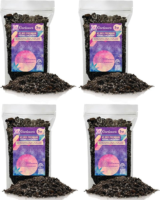 Gardenera Organic Photoperiod Plants Potting Soil Mix - Perfect Balance of Nutrients, Drainage, and Aeration for Thriving Photoperiod Plants - 20 Quart