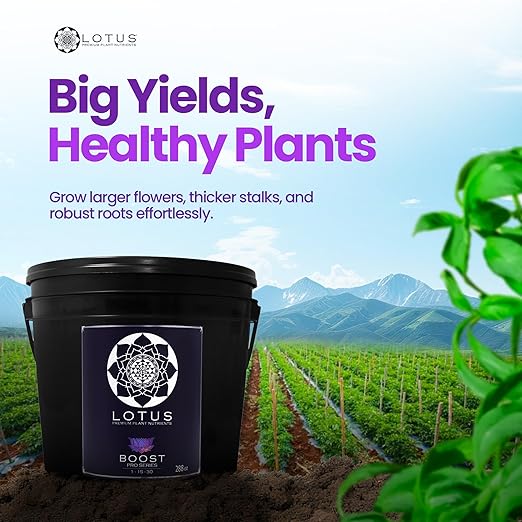 Boost Pro Series - Bloom Booster & Yield Enhancer: Premium Plant Nutrients for Indoor/Outdoor Grows - Soil, Hydroponic, Coco Coir - 288 oz