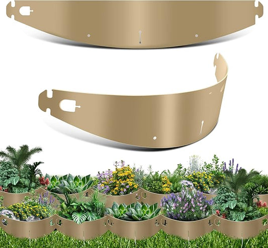 Dirt Locker Erosion Control Hillside Planters, 25-Pack-Brown—DIY-Raised Garden Bed Terracing Kit for Mild Slopes, 10°-24°-Geogrid Water Retention Planting Stabilizer-Retaining Wall Compatible