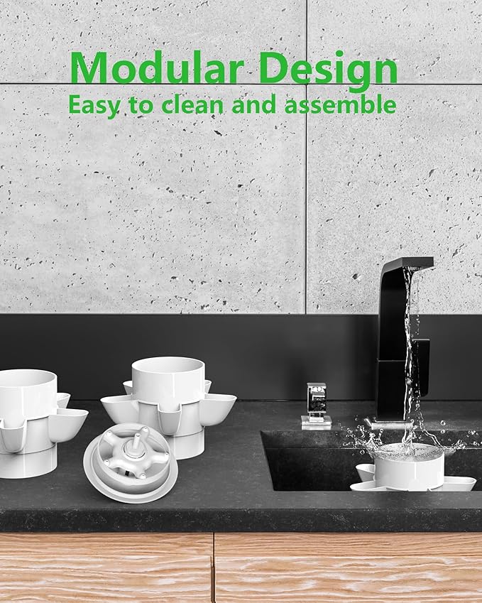 Hydroponic Tower Growing System，45 Pods Vertical Garden，Suitable for Indoor and Greenhouse, Grow Herbs and Vegetables，Houseplant Farming with Water Circulation and Automatic Timer