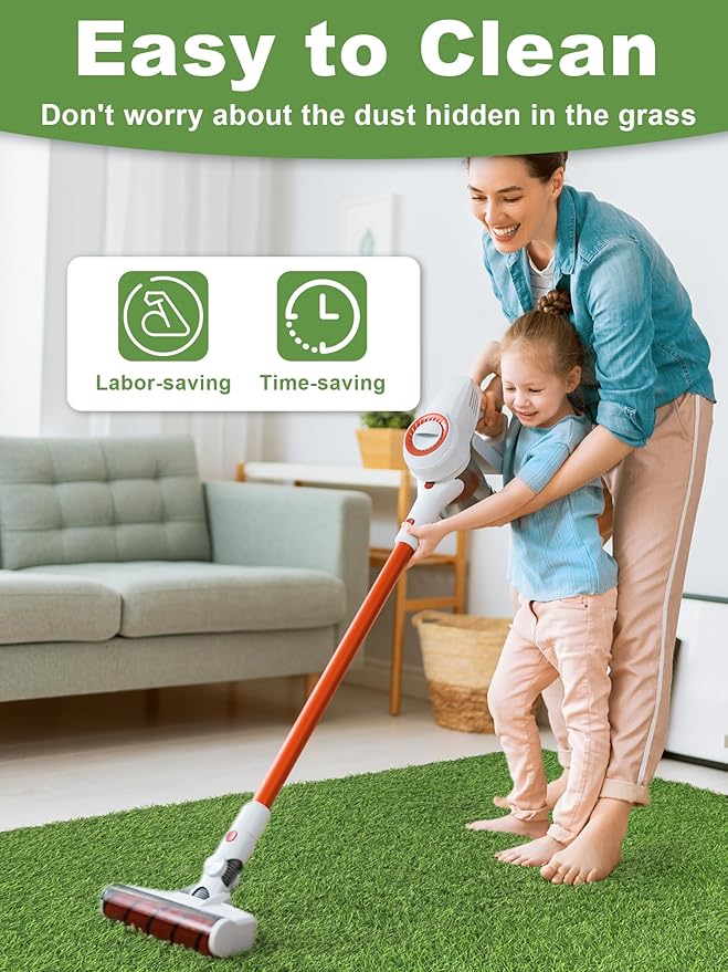 MYOYAY Artificial Grass Turf Rug 3.3x33 ft Artificial Grass Mats 1.2" Pile Height Pet Training Synthetic Carpet Roll with Drain Holes for Indoor Outdoor Patio Garden Lawn Landscape