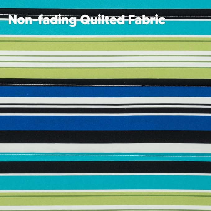 SUNCREAT 2 Person Hammocks for Trees, Lightweight Hammock for Outdoor, Patio, Garden, Backyard, Green Stripes