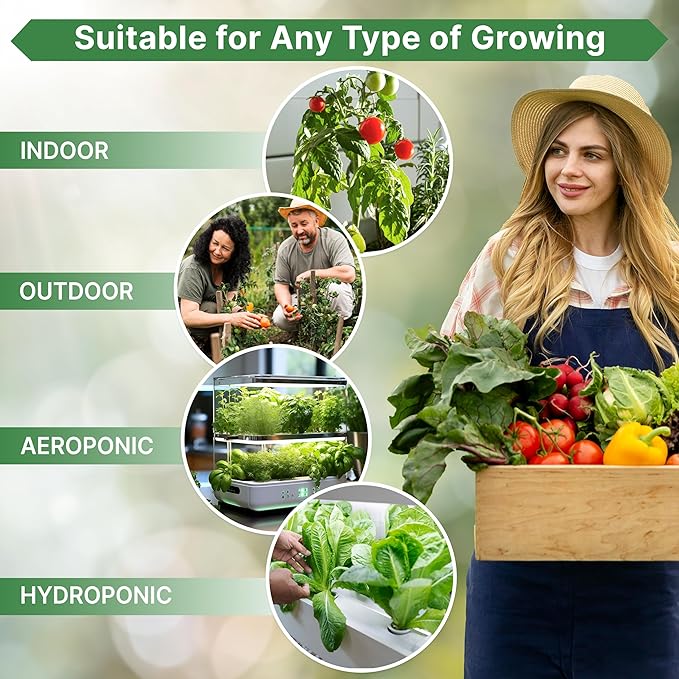 18 Medicinal Tea Herb & Flower Seeds Variety Pack - 6,100+ Non-GMO Heirloom Flower Seeds for Outdoor and Indoor Home Gardening, Including Anise, Borage, Catnip, Chamomile, Dandelion, Lavender, Sage