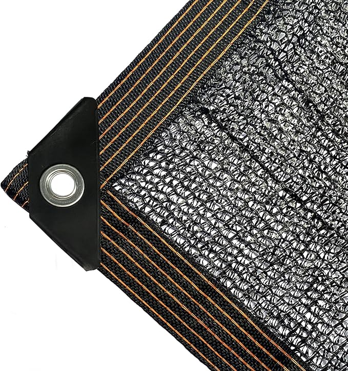 winemana 50% Shade Cloth for Garden- 10x20 FT Breathable Mesh Tarp for Vegetables & Plants, Outdoor Patio Sun Shade with Grommets - Chicken Coop, Dog Kennel Cover