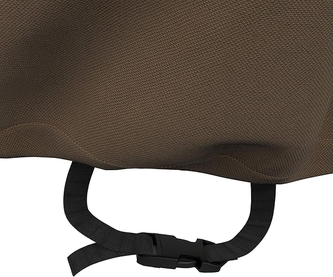 Amazon Basics Gas Grill Barbecue Cover for Outdoor, Waterproof, Anti-UV, Durable, 65 inch, Large, Beige