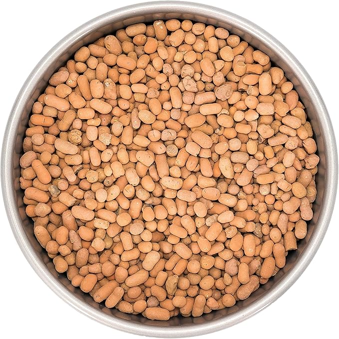 Gardenera Expanded Clay Pebbles for Plants – 4mm-16mm LECA Balls | 100% Natural Hydroton Clay for Drainage, Hydroponics, Aquaponics, Terrariums, Orchids & Indoor Plant Growing Medium - 1 Quart