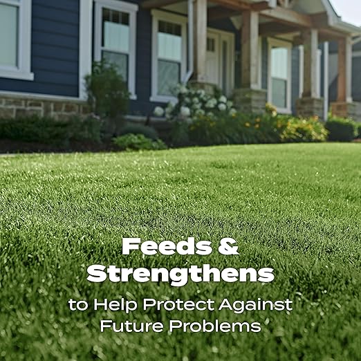 Scotts Turf Builder Lawn Food, Fertilizer for All Grass Types, 5,000 sq. ft., 12.5 lbs. (2-Pack)